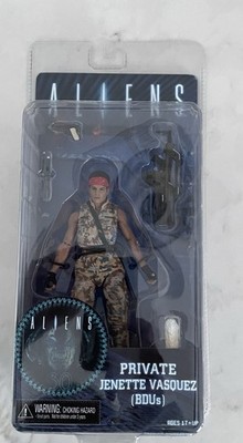 NECA Aliens Private Jenette Vasquez Action Figure New from sealed
