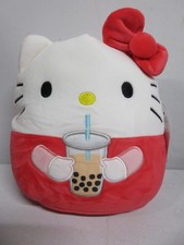 Squishmallows/Sanrio 8" Hello Kitty Boba Tea Plush Toy FREE SHIPPING B8S2