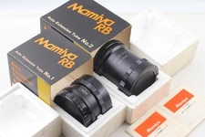 【TOP MINT in Box】 Mamiya RB67 Auto Extension Tube No.1 45mm No.2 82mm from JAPAN