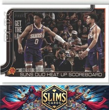 2025-26 Topps #294 Heat Check!: Suns Duo Heat Up Scoreboard