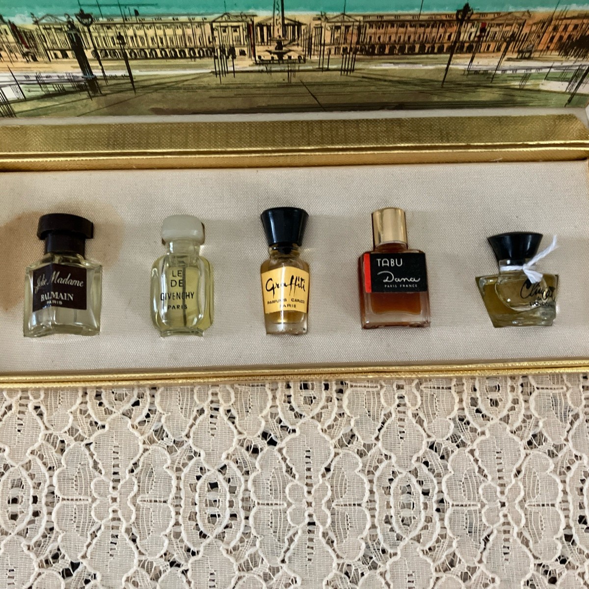 Vintage PARFUM de PARIS Set of Five Mini Perfumes NOS | eBay