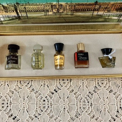 5 Parfums de Paris 5本セット Vintage PARFUM de PARIS Set of Five Mini Perfumes NOS | eBay
