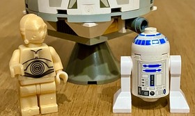 LEGO Star Wars 7106 Droid Escape R2-D2 C-3PO Episode 4 100% Complete Vintage