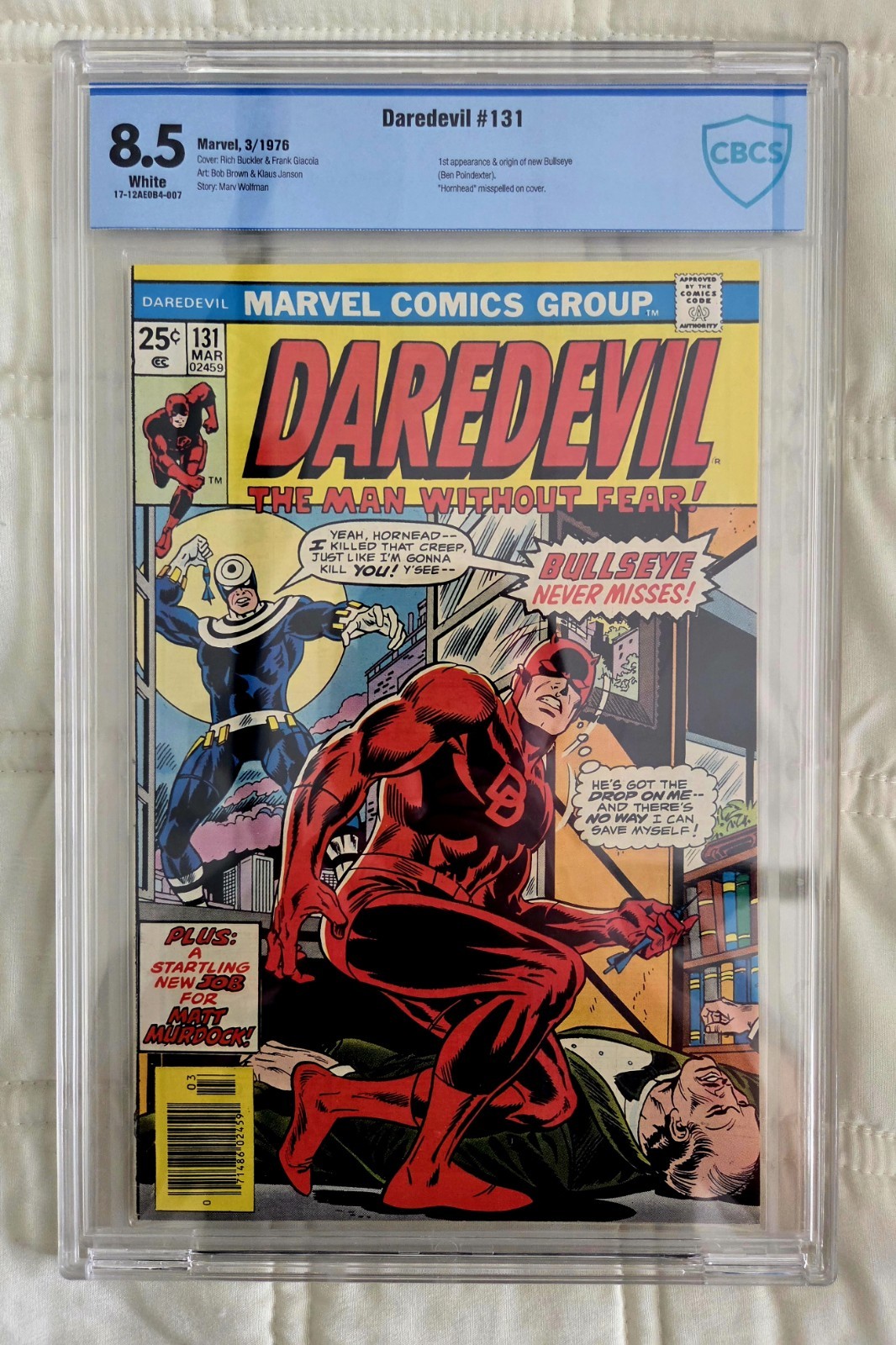Daredevil #1 (1964) Origin & 1st Matt Murdock – CGC 9.6 Near Mint+ Universal