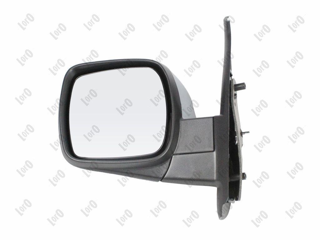 ABAKUS Exterior Mirror 3150M03 For Renault Left Manual Convex Primed Grey
