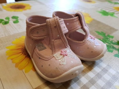 Superfit Baby Schuhe Gr.19 Rosa Breiter Einstieg 