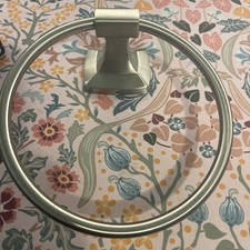Delta Averland Wall Mount Round Towel Ring Bath Hardware Accessory - Matte Black