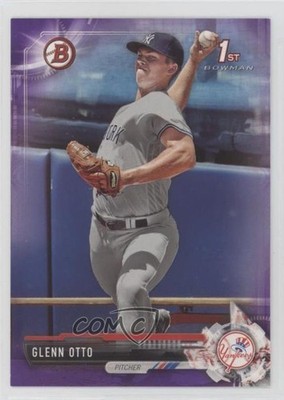 2017 Bowman Draft Purple 54/250 Glenn Otto #BD-84 0x3q