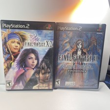 LOT OF 2 PS2 Games ,Final Fantasy XI, X2(Sony PlayStation 2) CIB - Tested