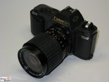 Set: Canon camera T50 zoom lens Maginon MC FD 28-70 /3.5-4.5 lens 