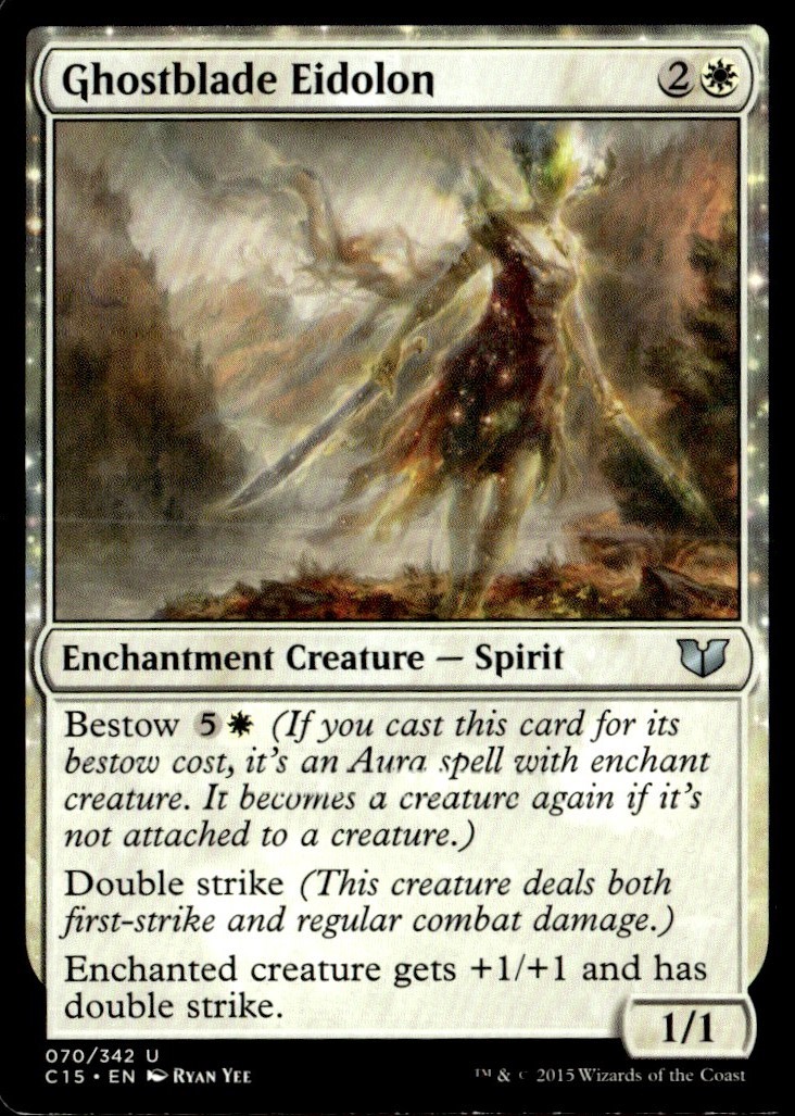 2015 Commander 2015 Ghostblade Eidolon Commander/Uncommon #70
