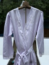 Vintage Sara Beth Lavender Robe Size Small