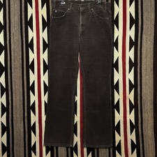 Vintage Levi 517 Corduroy Pants 34 X 31 Brown 80s VTG Pants