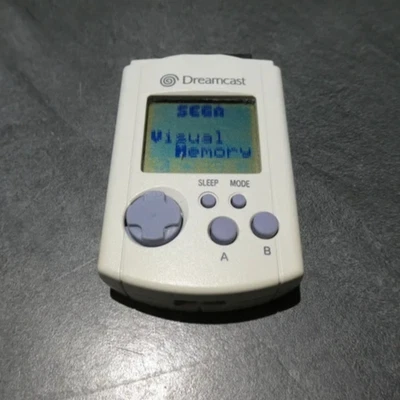 Sega Dreamcast - Original Visual Memory Unit VMU Memory Card - HKT-7000 - Photo 1/2