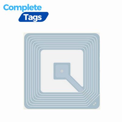 2,000 RF EAS Security Labels Silver 8.2MHz Retail Anti-Theft Tags