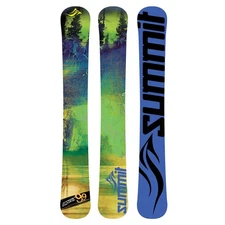 Summit Ecstatic 99cm Twin Skiboards Snowblades w. Atomic M10 Ski Bindings