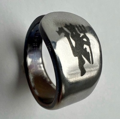 Classic Statement Spoonring Custom Artisan | Football Club Crest | Icon | Emblem