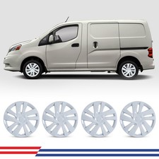15 Inch Set Of 4 Hubcaps R15 Wheel Rims Cover For 2013-2021 Nissan Nv200 Snap On