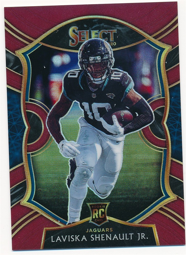 LAVISKA SHENAULT JR. 2020 SELECT MAROON PRIZM CONCOURSE #59 SP RC ROOKIE #07/149