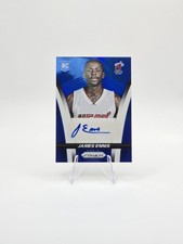 James Ennis 2014-15 Panini Prizm RC Auto Blue SP #/499 #31
