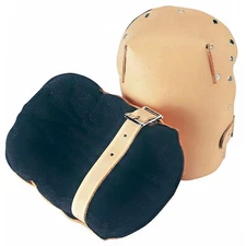 Clc Work Gear 313 Knee Pad, Felt Pad, Leather Cap, Leather Straps Closure, 1