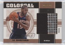 2010 Playoff National Treasures Colossal Materials Prime 5/10 Al Horford #2 0gq0