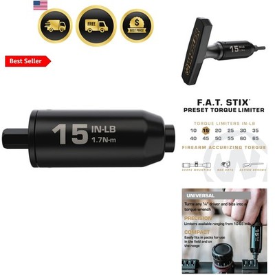 Fat Stix Individual Limiter 10-65 Inch-Pounds with Preset Torque, Accurately ...