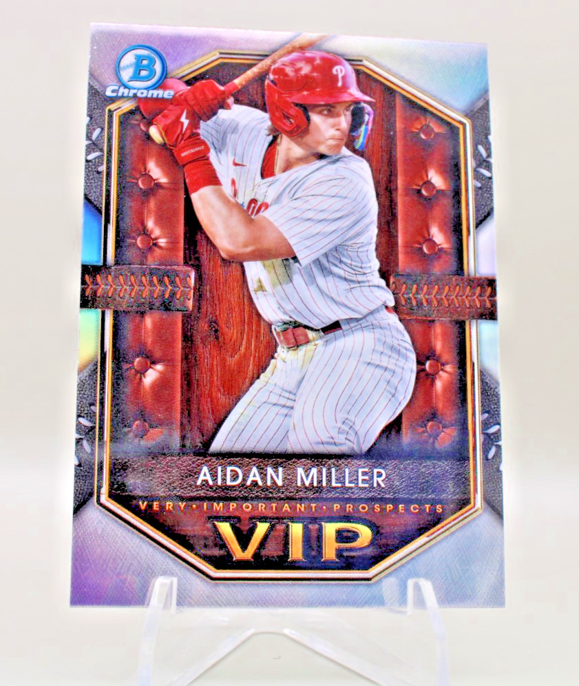 2025 Bowman Chrome - VIP's Very Important Prospects Aidan Miller #VIP-19 (RC)