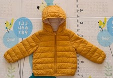 Old Navy Kids Puffer Jacket Size 3T Yellow