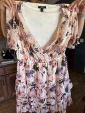 Simply Vera Vera Wang Women’s Dress Size Large Floral