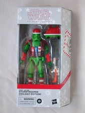 Holiday Edition FIRST ORDER STORMTROOPER Star Wars Black Series 6  ACTION FIGURE