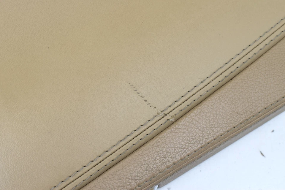 Mercedes CL550 2007-2010 consola central cuero beige reposabrazos tapa solo OEM Foto 4 de 4