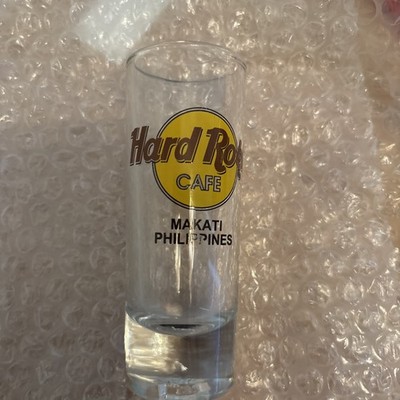 Hard Rock Cafe Tall Shot Glass Makati Philippines