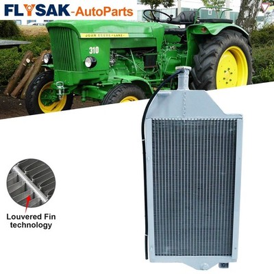 Radiator Fits John Deere 310 310A 310B 401D OE#AT32527 Backhoe Radiator Aluminum