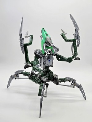 LEGO Bionicle Titans NIDHIKI #8622 Complete Build Except NO Disk
