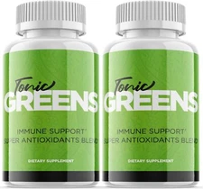 (2 Pack) Tonic Greens Pills - Tonic Greens Immune Support Supplement - 120 Pills
