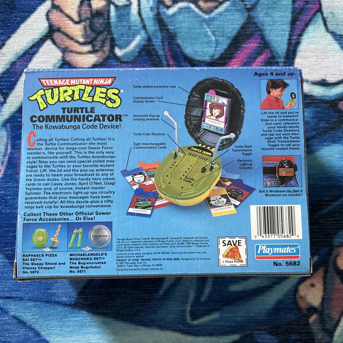 値引き中　タートルズ　Turtle Communicator 1994 Playmates Teenage Mutant Ninja Turtles Boxed Accessory