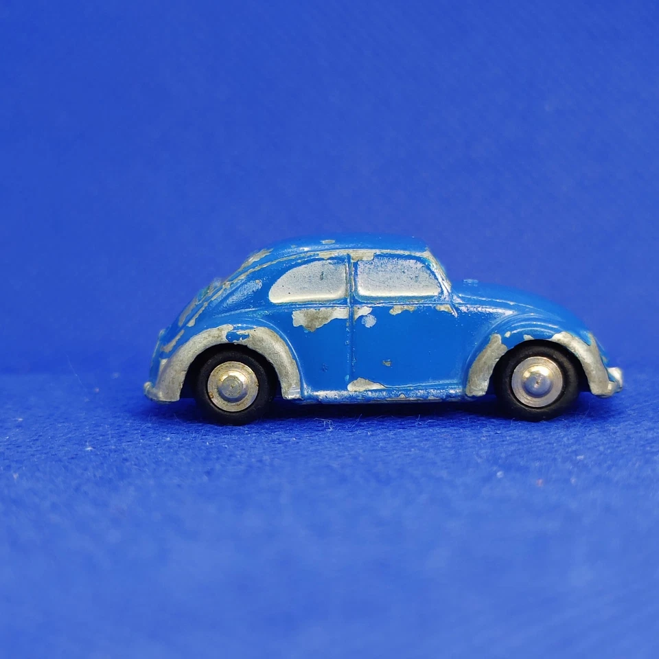 Schuco Piccolo VW Escarabajo 712 1:90. Original años 1950-60 W. Alemania. Playworn  Foto 3 de 4