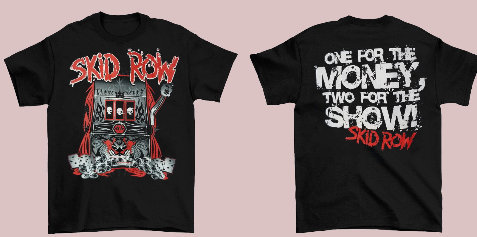 FILA Camicia Skid Row One For The Money Two For The Show Nera S 234XL Nuova B278