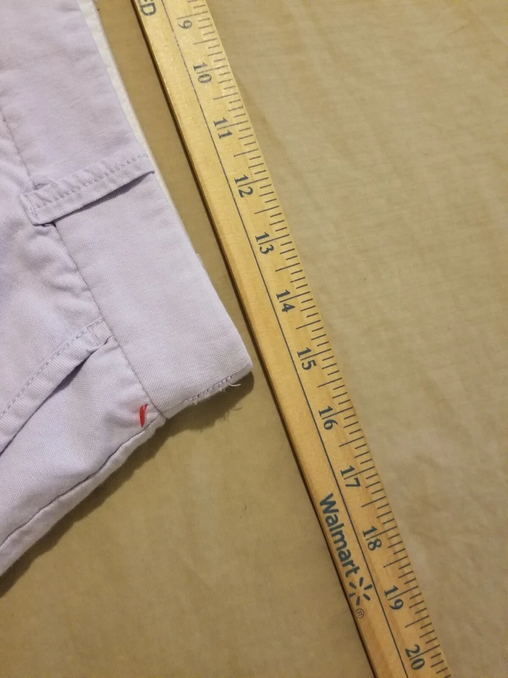 Mujer J. Pantalones Cortos Crew Caqui 2 Algodón Púrpura Chino Elástico Foto 4 de 4