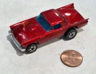 Vintage 1981 Mattel Hot Wheels 1/64 Scale '57 T-Bird Red Diecast Car TC-194