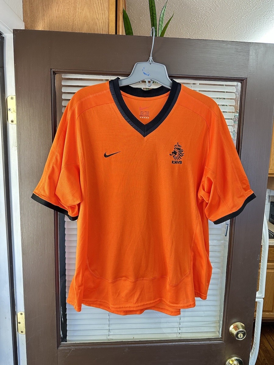 vintage フットボールシャツ sportswear Vintage Nike KNVB Netherlands Holland 2000/02 Home Football Soccer