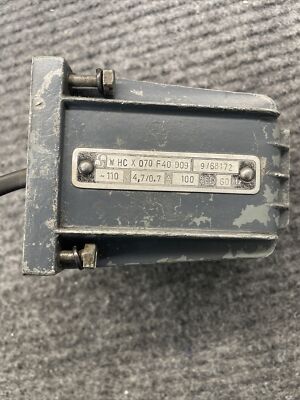 WHCX070 F40 D009 110/120V Hydraulic Solenoid Control  Coil MAGNET SCHULTZ