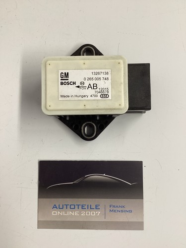 Opel Corsa D Querbeschleunigungssensor Drehratensensor GM 13267138 0265005748