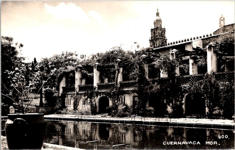 Vintage RPPC Postcard Palace of Cortes Cuernavaca Morelos Mexico           14126