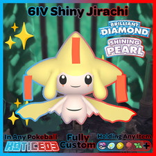 JIRACHI 6IV Mythical 🚀 Pokemon Brilliant Diamond and Shining Pearl Battle Ready