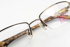 DIANE VON FURSTENBERG DVF8032 200 Copper 52-17-135 Eyeglass Frame Flex Hinge I73