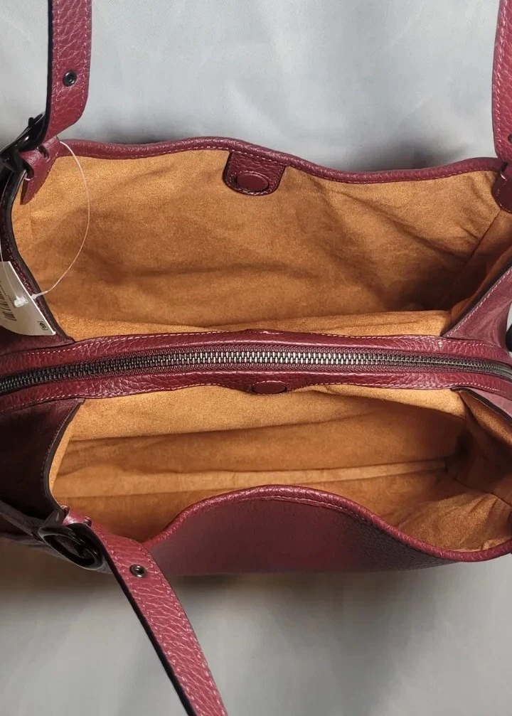COACH Borsa a tracolla Lori nuova con etichette (V5 Cardinale)