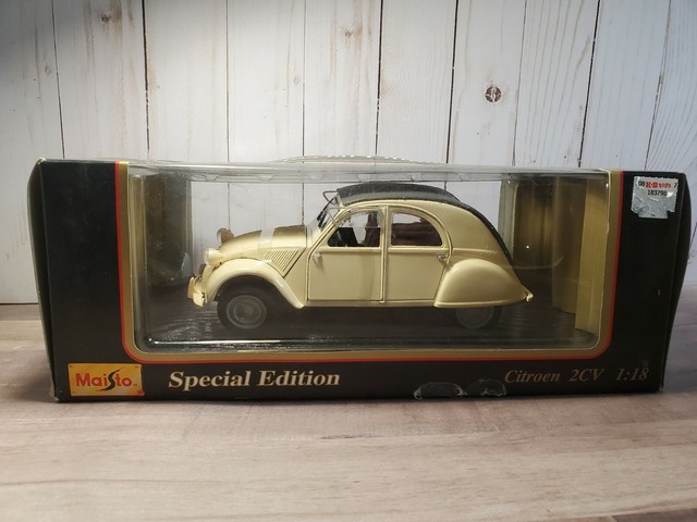 citroen 2cv diecast model