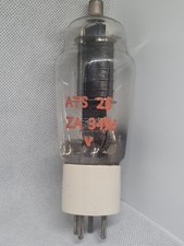 Military 807 ats25 Cossor Valve Ceramic Base Black Anodes Used  (Refbx80711)